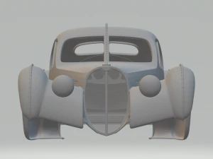 Bugatti atlantic 3D Print Model