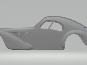 Bugatti atlantic 3D-printmodel