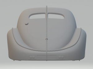 Bugatti atlantic 3D-printmodel