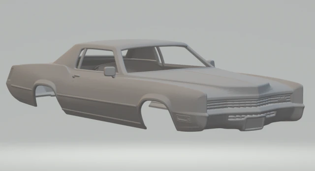 Cadillac eldorado mk4 68 3D Print Model .c4d .max .obj .3ds .fbx .stl .blend 