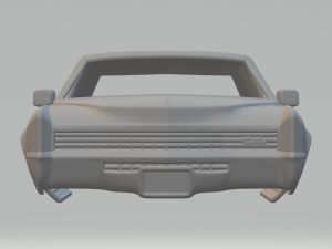 Cadillac eldorado mk4 68 3D Baskı Modeli