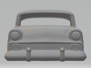 Chevrolet bel air sedan 2doors 1956 Modelo de impresión 3D