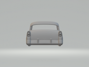 Chevrolet bel air sedan 2doors 1956 Modelo de impresión 3D