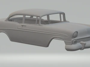 Chevrolet bel air sedan 2doors 1956 3D Print Model