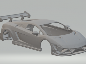 Gallardo LP 570-4 Super Trofeo 3D Print Model