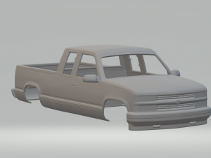 Chevrolet silverado 1988 3D Baskı Modeli