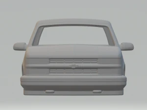 Chevrolet silverado 1988 3D Print Model