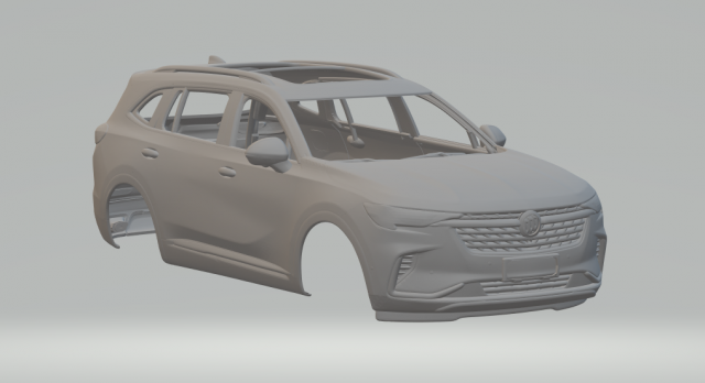 Buick envision plus 2022 3D Print Model .c4d .max .obj .3ds .fbx .stl .blend