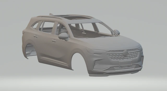 Buick envision plus 2022 3D Print Model .c4d .max .obj .3ds .fbx .stl .blend 