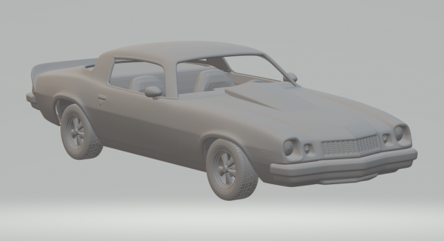 Camaro mk2 kit Modelo de Impressão 3D .c4d .max .obj .3ds .fbx .stl .blend 