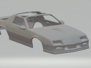 Camaro z28 1982 3D प्रिंट मॉडल