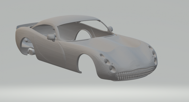 Tvr tuscan 3D Print Model .c4d .max .obj .3ds .fbx .stl .blend 