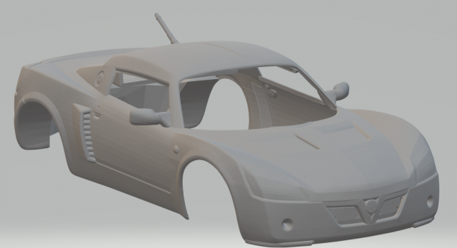 Vauxhall VX220 2000 Modelo de Impressão 3D .c4d .max .obj .3ds .fbx .stl .blend 