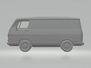 Chevrolet G10 Van mk1 3D Print Model