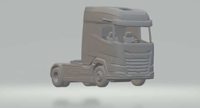 Daf xf Modelo de Impressão 3D .c4d .max .obj .3ds .fbx .stl .blend 