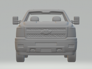 CHEVROLET silverado long bed Model do druku 3D