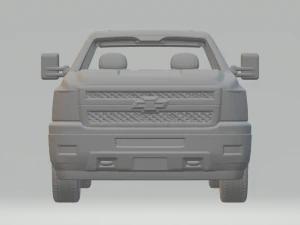 CHEVROLET silverado long bed 3D Print Model