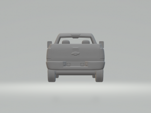 CHEVROLET silverado long bed Model do druku 3D