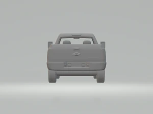 CHEVROLET silverado long bed 3D Print Model