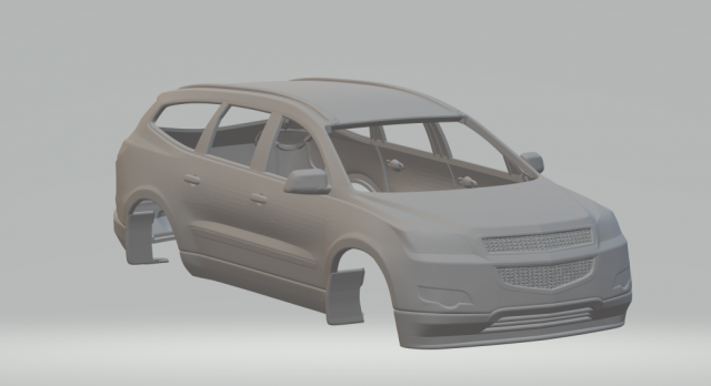 CHEVROLET traverse Modello di stampa 3D .c4d .max .obj .3ds .fbx .stl .blend