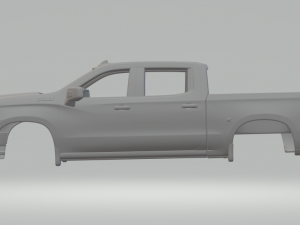 Chevrolet silverado zl71 3D Print Model