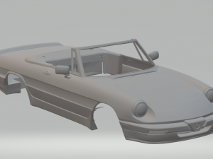 Alfa romeo spider Modelo de impresión 3D