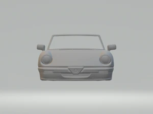 Alfa romeo spider 3D Print Model