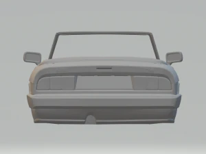 Alfa romeo spider 3D Print Model
