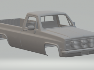 Chevrolet silverado Modelo de impresión 3D