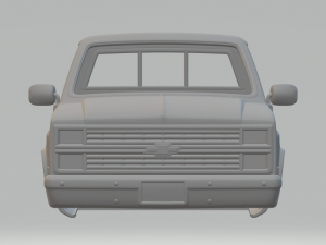 Chevrolet silverado Modelo de impresión 3D