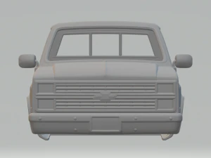 Chevrolet silverado 3D Print Model