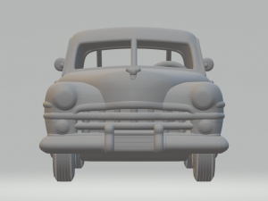 Chrysler new yorker mk3 3Dプリントモデル
