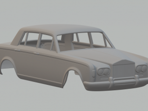 SILVER SHADOW 3Dプリントモデル