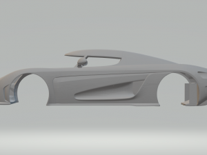 Koenigsegg regera 3D-printmodel