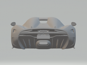 Koenigsegg regera 3D-printmodel