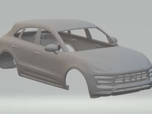 Porsche Macan Modelo de impresión 3D