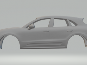 Porsche Macan Modelo de impresión 3D
