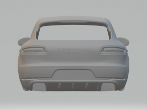 Porsche Macan Modelo de impresión 3D