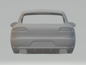 Porsche Macan 3D Print Model