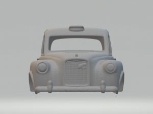 Austin FX4 3D-Druckmodell
