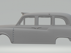 Austin FX4 3D-Druckmodell