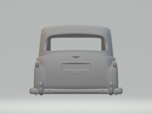 Austin FX4 3D-Druckmodell