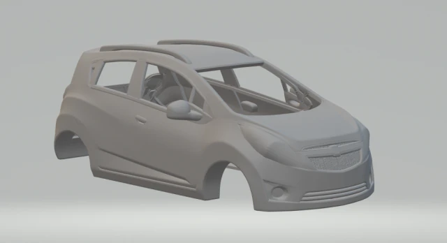 Chevrolet venci&oacute; al 2010 Modelo de impresión 3D .c4d .max .obj .3ds .fbx .stl .blend 