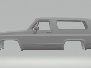 Chevrolet Blazer mk2 k5 1989 3D-Druckmodell