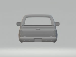 Chevrolet Blazer mk2 k5 1989 3D-Druckmodell