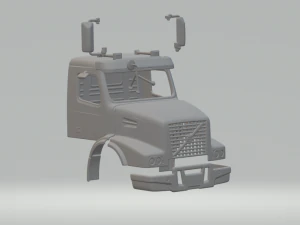 Volvo vhd kabin 3D Baskı Modeli