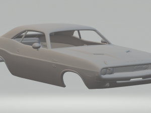 Dodge challenger 1970 Modelo de impresión 3D