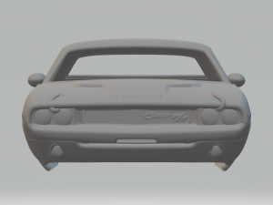 Dodge challenger 1970 Modelo de impresión 3D