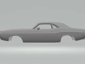 Dodge challenger 1970 Modelo de impresión 3D