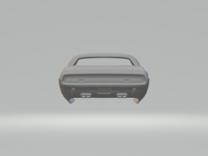 Dodge challenger 1970 Modelo de impresión 3D